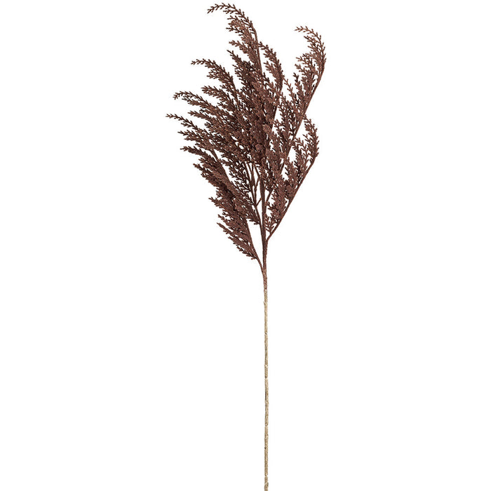 33" Reed Grass Artificial Stem -Brown (pack of 12) - FSR128-BR