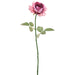 22.25" Silk Rose Flower Stem -Boysenberry/Mauve (pack of 12) - FSR219-BB/MV