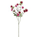 34" Mini Rose Silk Flower Stem -Fuchsia (pack of 12) - FSR256-FU