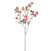 34" Mini Rose Silk Flower Stem -Pink (Pack of 12) - FSR256-PK