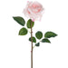 25.5" Real Touch Silk Rose Flower Stem -Pink (pack of 12) - FSR275-PK