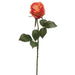 22" Silk Large Rose Bud Flower Spray -Light Coral (pack of 12) - FSR385-CO/LT