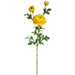 25" Silk Runanculus Flower Stem -Orange/Yellow (pack of 12) - FSR401-OR/YE