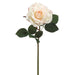 12" Silk Real Touch Rose Flower Spray -Cream/Pink (pack of 24) - FSR412-CR/PK