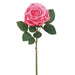 12" Silk Real Touch Rose Flower Spray -Salmon (pack of 24) - FSR412-SA