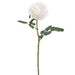 24.4" Rose Silk Flower Stem -White (Pack of 12) - FSR429-WH