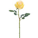 24.4" Rose Silk Flower Stem -Yellow (Pack of 12) - FSR429-YE