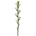 33" Silk Tuberose Flower Spray -Cream (pack of 12) - FSR462-CR