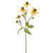 29" Silk Rudbeckia Black-Eyed Susan Flower Spray -Orange/Yellow (pack of 12) - FSR490-OR/YE