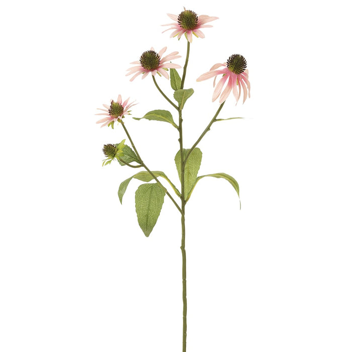 29" Silk Rudbeckia Black-Eyed Susan Flower Spray -Pink (pack of 12) - FSR490-PK