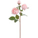 21" Real Touch Rose Silk Flower Stem -Pink (Pack of 12) - FSR610-PK