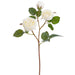 21" Real Touch Rose Silk Flower Stem -White (Pack of 12) - FSR610-WH