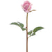 23" Real Touch Rose Bud Silk Flower Stem -Lavender/Green (Pack of 12) - FSR611-LV/GR