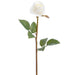 23" Real Touch Rose Bud Silk Flower Stem -White (Pack of 12) - FSR611-WH