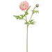 22" Real Touch Ranunculus Silk Flower Stem -Pink (Pack of 12) - FSR620-PK