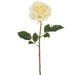 22" Real Touch Rose Silk Flower Stem -Yellow (Pack of 12) - FSR635-YE