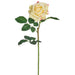 24.5" Rose Silk Flower Stem -Yellow (pack of 12) - FSR683-YE