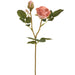 13.5" Rose Silk Flower Stem -Coral (pack of 12) - FSR691-CO