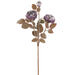 24" Rose Silk Flower Stem -Purple (Pack of 12) - FSR734-PU
