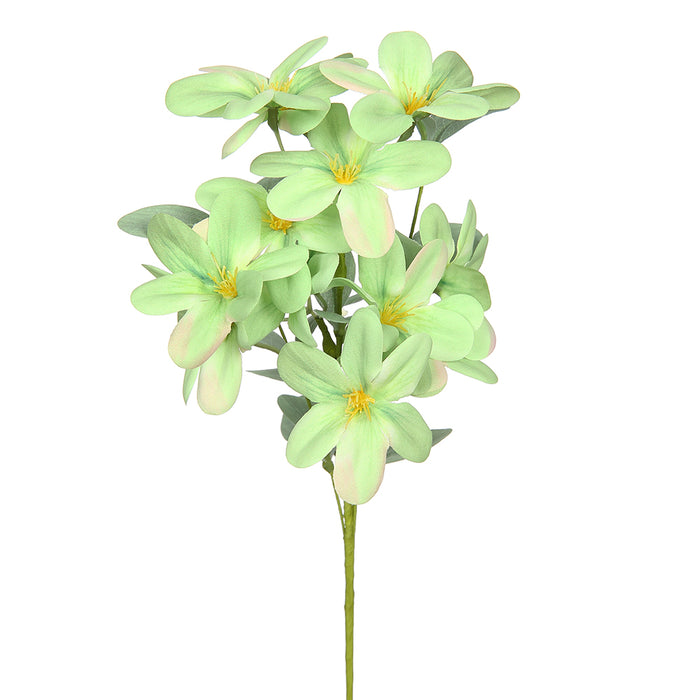 12" Rhododendron Silk Flower Stem -Green (Pack of 12) - FSR755-GR