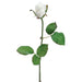 24" Silk Rose Bud Flower Stem -White (pack of 12) - FSR759-WH