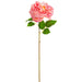 20" Silk Open Cabbage Rose Flower Stem -2 Tone Rose (pack of 12) - FSR840-RO/TT
