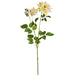 35" Silk Open Rose Flower Stem -Yellow/Rose (pack of 12) - FSR845-YE/RO