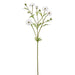 28" Real Touch Ranunculus Silk Flower Stem -White (Pack of 12) - FSR915-WH
