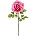 45" Rose Silk Flower Stem -Pink (Pack of 6) - FSR920-PK