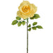 45" Rose Silk Flower Stem -Yellow (Pack of 6) - FSR920-YE
