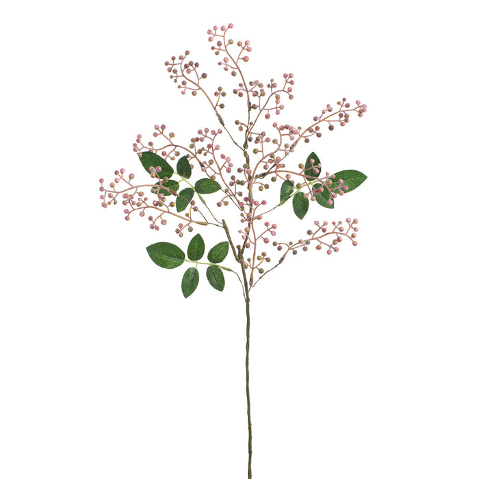 21" Sedum Artificial Flower Stem -Mauve (Pack of 12) - FSS016-MV