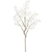 33" Spirea Silk Flower Stem -White (Pack of 12) - FSS028-WH