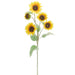 41" Sunflower Silk Flower Stem -Yellow/Gold (Pack of 8) - FSS042-YE/GO