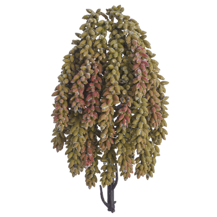 14" Sedum Artificial Flower Stem -Green (Pack of 12) - FSS043-GR