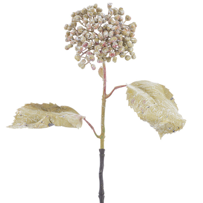 22" Sedum Artificial Flower Stem -Green (Pack of 12) - FSS045-GR