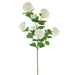 31" Snowball Silk Flower Stem -White (Pack of 12) - FSS120-WH