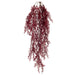 30" PE Soft-Touch Hanging Sedum Artificial Stem -Burgundy (Pack of 6) - FSS163-BU