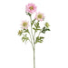 30" Scabiosa Silk Flower Stem -Pink (Pack of 12) - FSS229-PK