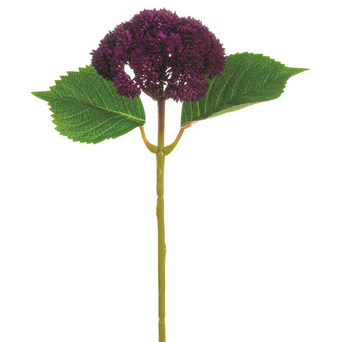 15" Artificial Sedum Flower Spray -Violet (pack of 24) - FSS336-VI