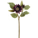 29" Sunflower Silk Flower Stem -Burgundy (Pack of 12) - FSS344-BU