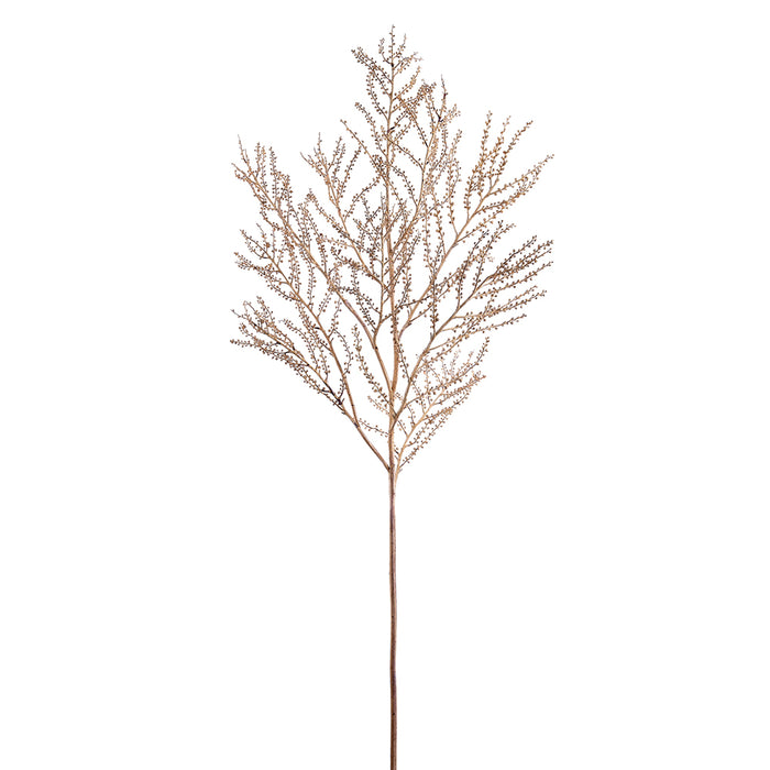 48.5" Artificial Plastic Seed Stem -Beige (Pack of 6) - FSS377-BE