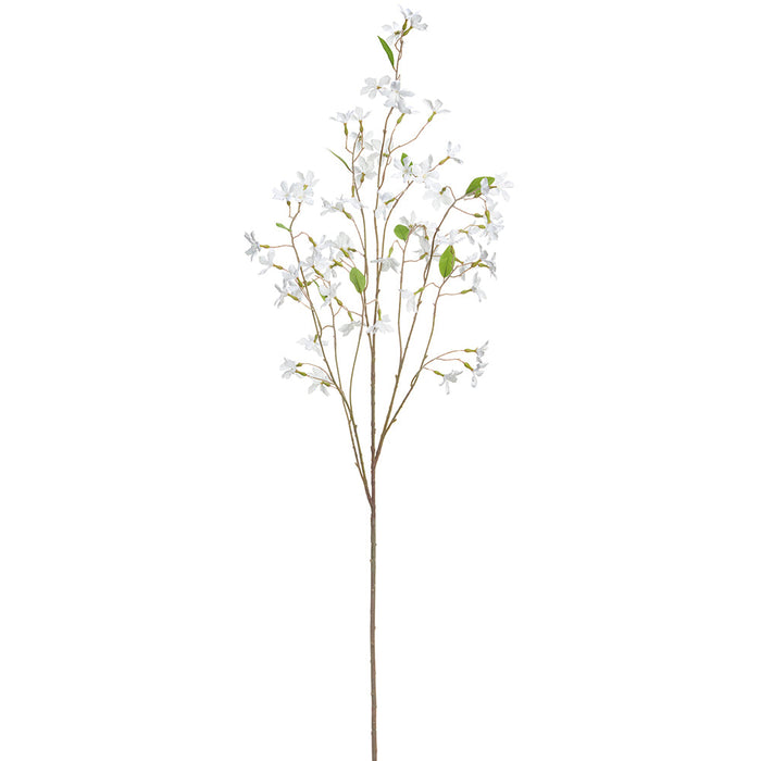 60.5" Stephanotis Silk Flower Stem -White (Pack of 6) - FSS469-WH