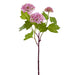 24" Snowball Faux Flower Stem -Boysenberry (Pack of 12) - FSS558-BB