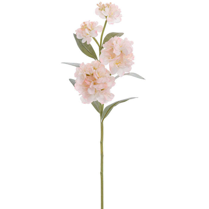 21" Real Touch Stock Silk Flower Stem -Pink/Blush (Pack of 12) - FSS627-PK/BS