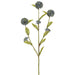 26" Silk Snowball Flower Stem -Blue (pack of 12) - FSS632-BL