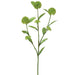 26" Silk Snowball Flower Stem -Green (pack of 12) - FSS632-GR