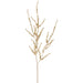 34.5" Silk Thunbergii Spiraea Flower Stem -Mustard (pack of 12) - FSS693-MD