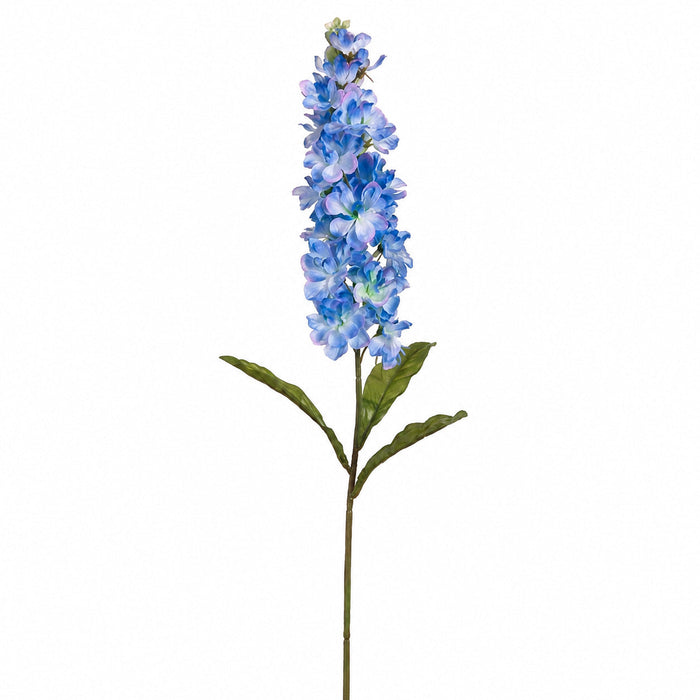 26.5" Silk Stock Flower Spray -Blue/Helio (Pack of 12) - FSS740-BL/HE