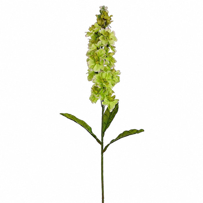 26.5" Silk Stock Flower Spray -Green/Purple (Pack of 12) - FSS740-GR/PU
