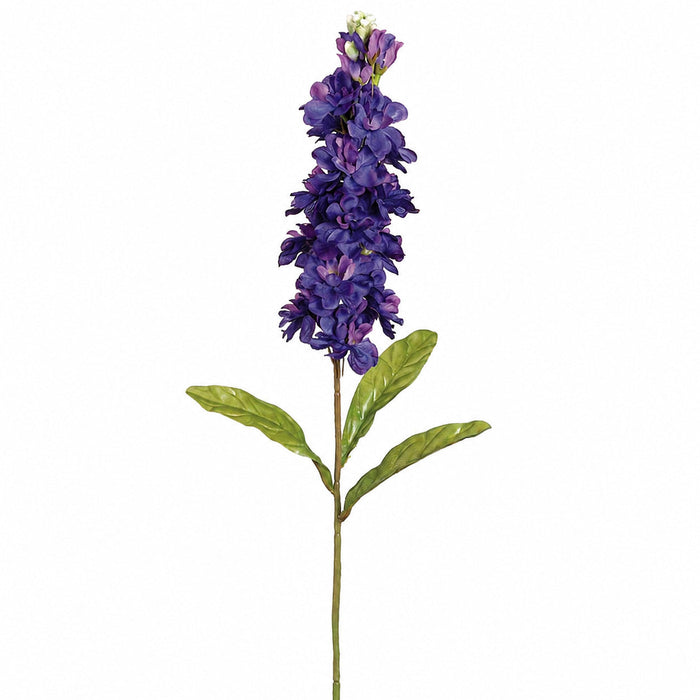 26.5" Silk Stock Flower Spray -2 Tone Purple (Pack of 12) - FSS740-PU/TT